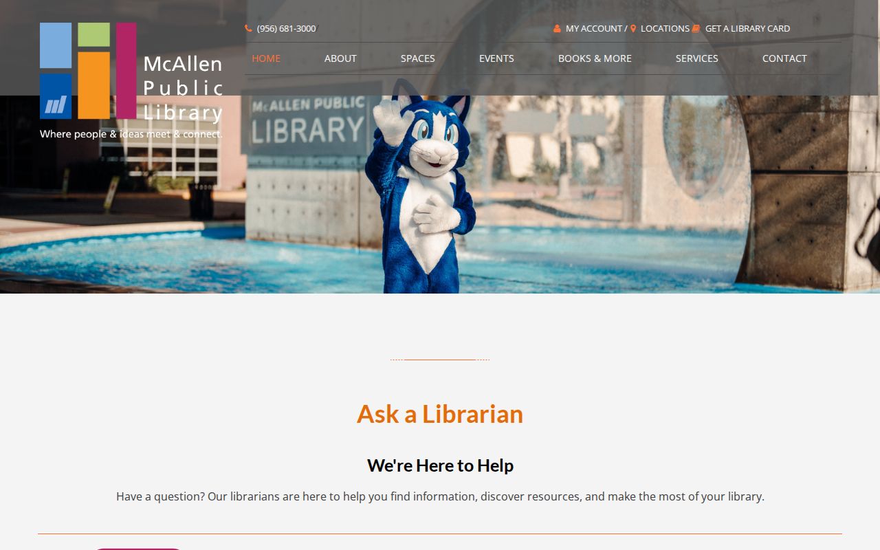 Hidalgo County city directory genealogy help at McAllen Public Library